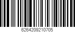 Código de barras (EAN, GTIN, SKU, ISBN): '6264209210705'