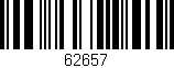 Código de barras (EAN, GTIN, SKU, ISBN): '62657'