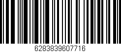 Código de barras (EAN, GTIN, SKU, ISBN): '6283839607716'