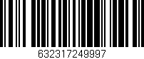 Código de barras (EAN, GTIN, SKU, ISBN): '632317249997'