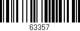 Código de barras (EAN, GTIN, SKU, ISBN): '63357'