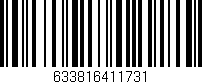 Código de barras (EAN, GTIN, SKU, ISBN): '633816411731'