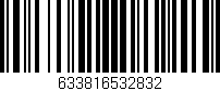 Código de barras (EAN, GTIN, SKU, ISBN): '633816532832'