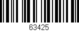 Código de barras (EAN, GTIN, SKU, ISBN): '63425'