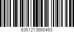 Código de barras (EAN, GTIN, SKU, ISBN): '6351213660463'