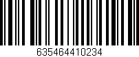 Código de barras (EAN, GTIN, SKU, ISBN): '635464410234'