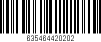 Código de barras (EAN, GTIN, SKU, ISBN): '635464420202'