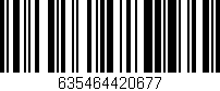 Código de barras (EAN, GTIN, SKU, ISBN): '635464420677'