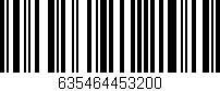 Código de barras (EAN, GTIN, SKU, ISBN): '635464453200'