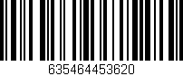 Código de barras (EAN, GTIN, SKU, ISBN): '635464453620'