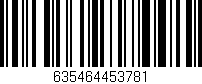 Código de barras (EAN, GTIN, SKU, ISBN): '635464453781'