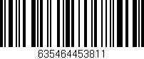 Código de barras (EAN, GTIN, SKU, ISBN): '635464453811'