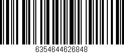 Código de barras (EAN, GTIN, SKU, ISBN): '6354644626848'
