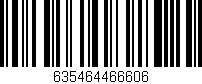 Código de barras (EAN, GTIN, SKU, ISBN): '635464466606'