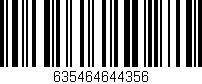 Código de barras (EAN, GTIN, SKU, ISBN): '635464644356'