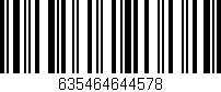 Código de barras (EAN, GTIN, SKU, ISBN): '635464644578'