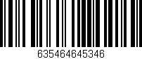 Código de barras (EAN, GTIN, SKU, ISBN): '635464645346'
