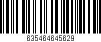 Código de barras (EAN, GTIN, SKU, ISBN): '635464645629'