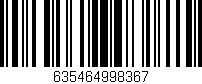 Código de barras (EAN, GTIN, SKU, ISBN): '635464998367'