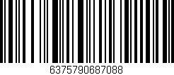 Código de barras (EAN, GTIN, SKU, ISBN): '6375790687088'