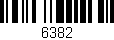 Código de barras (EAN, GTIN, SKU, ISBN): '6382'