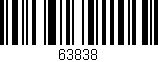 Código de barras (EAN, GTIN, SKU, ISBN): '63838'