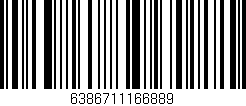 Código de barras (EAN, GTIN, SKU, ISBN): '6386711166889'