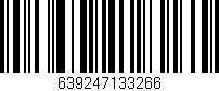 Código de barras (EAN, GTIN, SKU, ISBN): '639247133266'