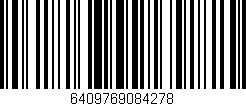 Código de barras (EAN, GTIN, SKU, ISBN): '6409769084278'