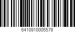 Código de barras (EAN, GTIN, SKU, ISBN): '6410910005578'