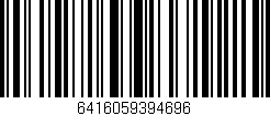 Código de barras (EAN, GTIN, SKU, ISBN): '6416059394696'
