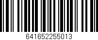 Código de barras (EAN, GTIN, SKU, ISBN): '641652255013'