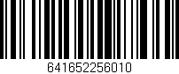 Código de barras (EAN, GTIN, SKU, ISBN): '641652256010'