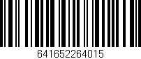 Código de barras (EAN, GTIN, SKU, ISBN): '641652264015'