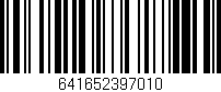 Código de barras (EAN, GTIN, SKU, ISBN): '641652397010'