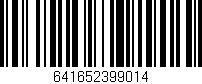 Código de barras (EAN, GTIN, SKU, ISBN): '641652399014'