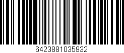 Código de barras (EAN, GTIN, SKU, ISBN): '6423881035932'