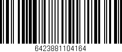 Código de barras (EAN, GTIN, SKU, ISBN): '6423881104164'