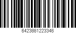 Código de barras (EAN, GTIN, SKU, ISBN): '6423881223346'