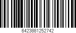 Código de barras (EAN, GTIN, SKU, ISBN): '6423881252742'