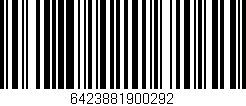 Código de barras (EAN, GTIN, SKU, ISBN): '6423881900292'