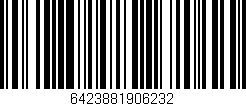 Código de barras (EAN, GTIN, SKU, ISBN): '6423881906232'