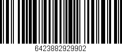 Código de barras (EAN, GTIN, SKU, ISBN): '6423882929902'