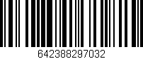 Código de barras (EAN, GTIN, SKU, ISBN): '642388297032'