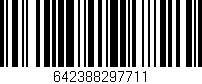 Código de barras (EAN, GTIN, SKU, ISBN): '642388297711'
