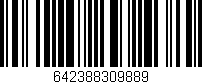 Código de barras (EAN, GTIN, SKU, ISBN): '642388309889'