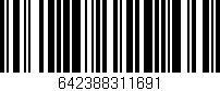 Código de barras (EAN, GTIN, SKU, ISBN): '642388311691'