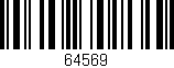 Código de barras (EAN, GTIN, SKU, ISBN): '64569'