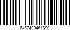 Código de barras (EAN, GTIN, SKU, ISBN): '6457400461698'