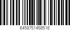 Código de barras (EAN, GTIN, SKU, ISBN): '6459751458518'
